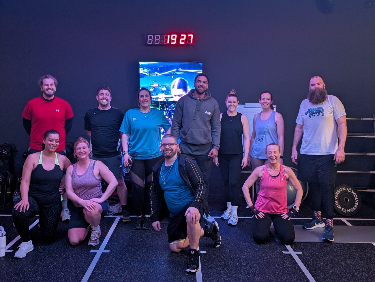 Group training session